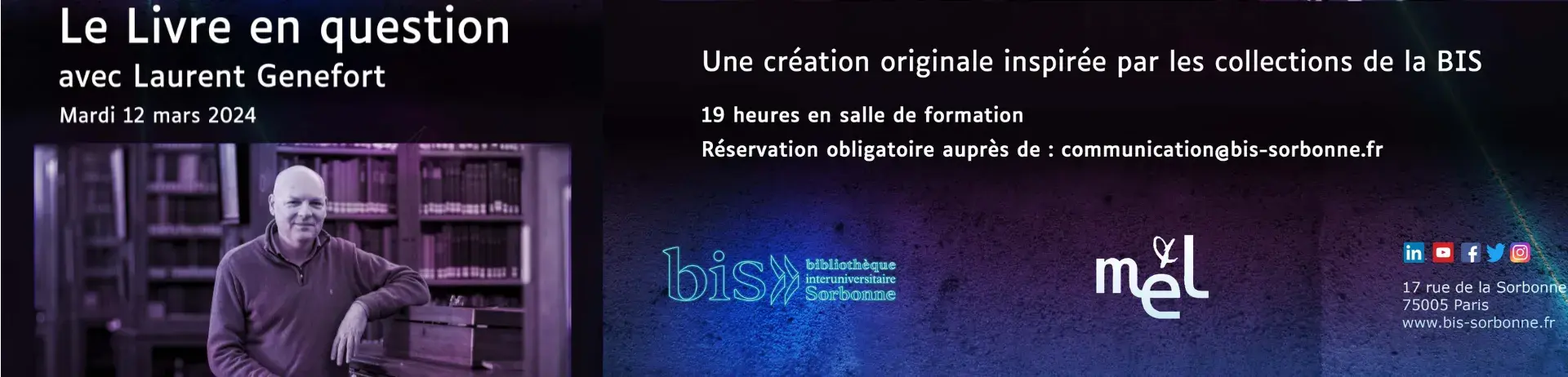 Le livre en question avec Laurent Genefort